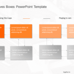 Strategic Initiatives Boxes PowerPoint Template & Google Slides Theme