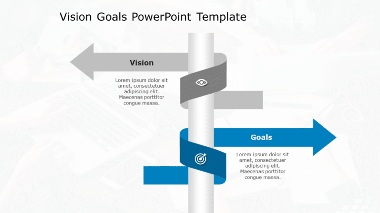 Vision Goals 188 PowerPoint Template & Google Slides Theme