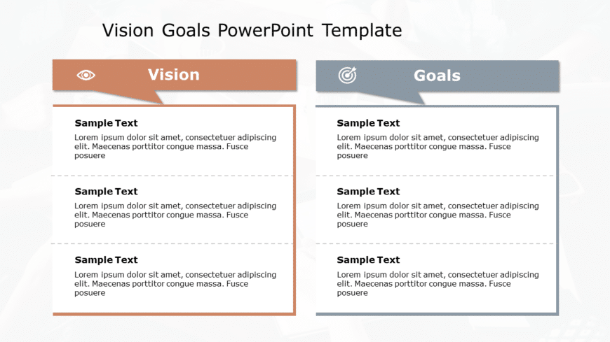 Vision Goals 191 PowerPoint Template