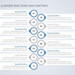 13 Steps List PowerPoint Template & Google Slides Theme