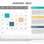 2022 Calendar 07 PowerPoint Template & Google Slides Theme