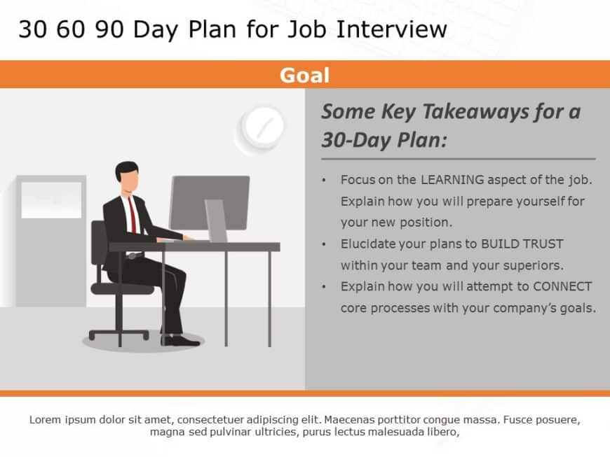 30 60 90 day new job plan