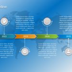 4 Year Timeline PowerPoint Template & Google Slides Theme