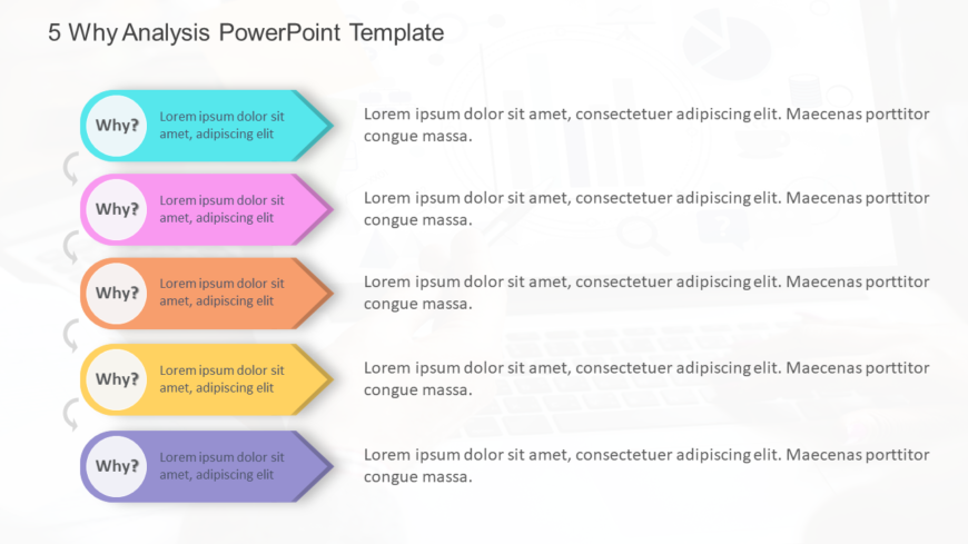 5 Why Analysis PowerPoint Template
