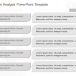 5 Why Problem Analysis PowerPoint Template & Google Slides Theme