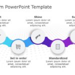 5S Diagram PowerPoint Template & Google Slides Theme
