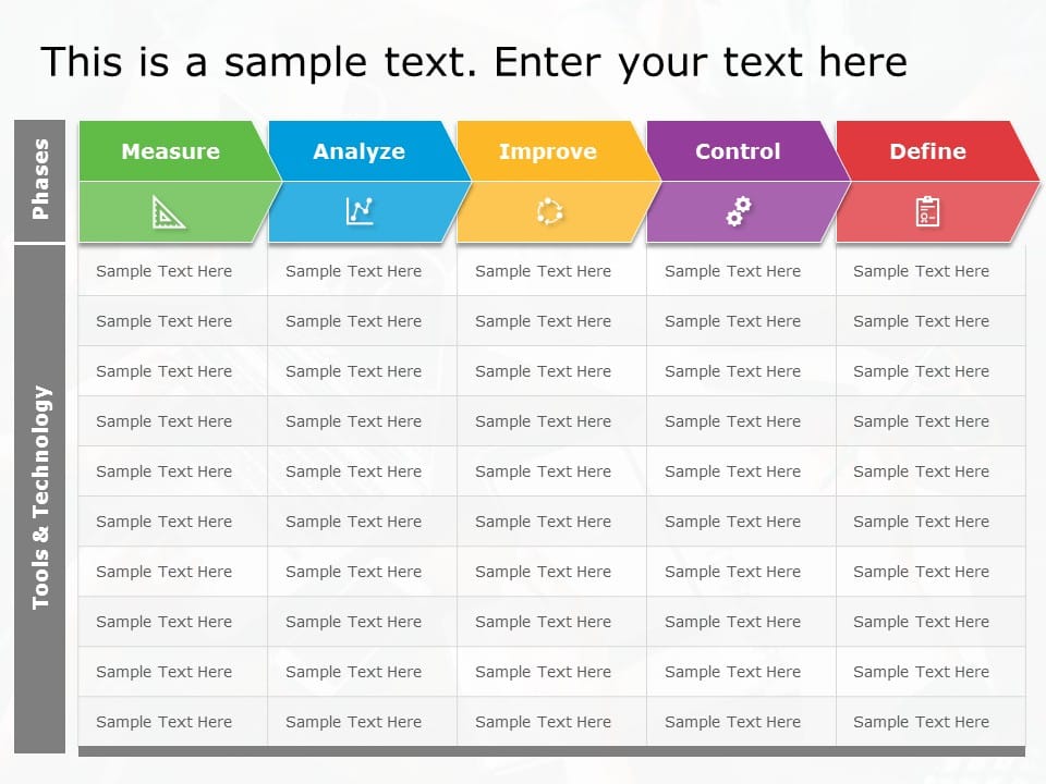 5s lean PowerPoint Template & Google Slides Theme