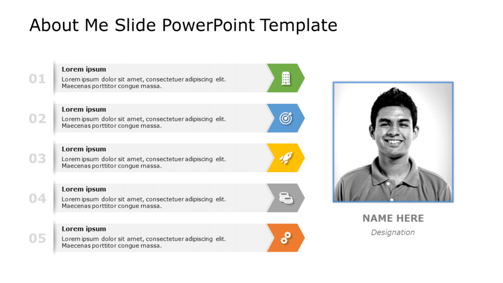 About Me Slide Templates to Introduce Yourself with Style | SlideUpLift