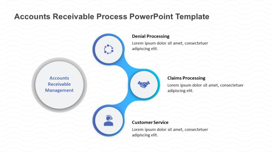 Accounts Receivable Process PowerPoint Template