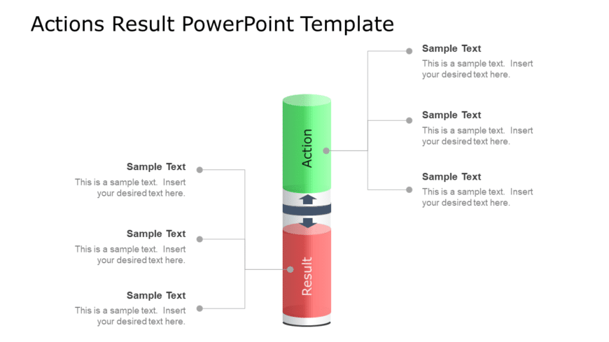 Actions Result 10 PowerPoint Template