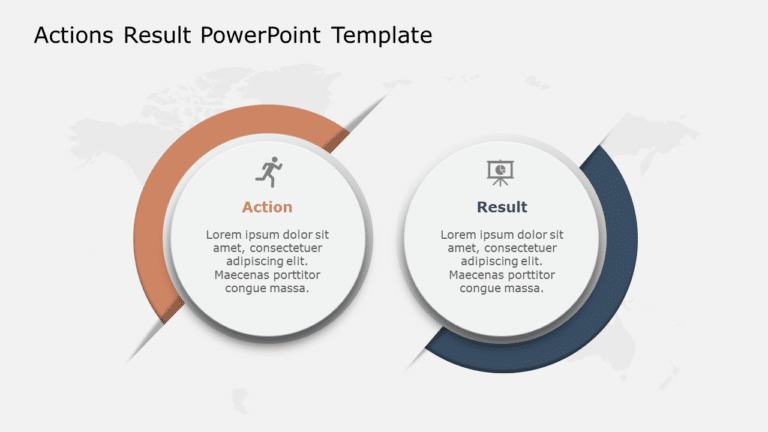 Actions Result 108 PowerPoint Template & Google Slides Theme