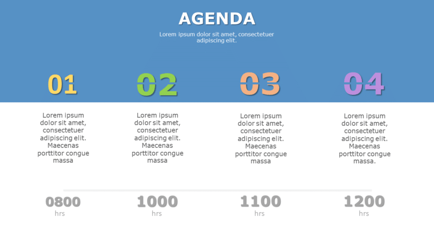 Agenda 41 PowerPoint Template