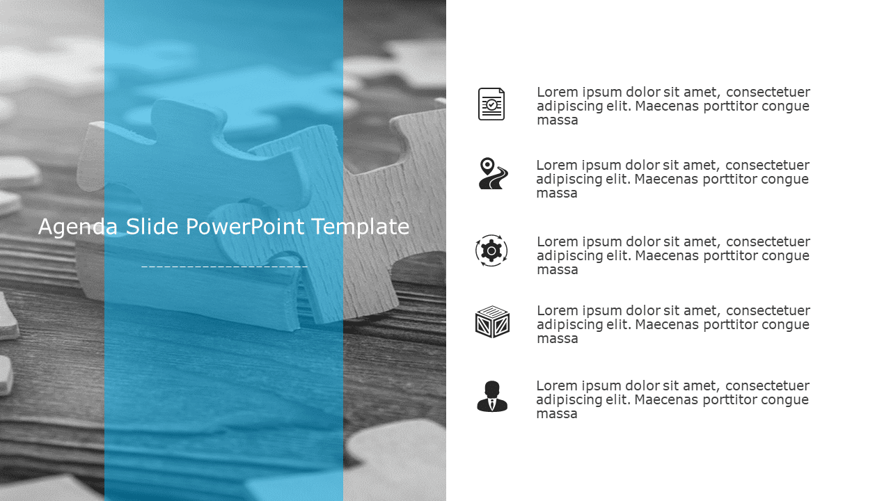 Agenda Slide 09 PowerPoint Template & Google Slides Theme