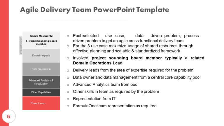 Agile Delivery Team PowerPoint Template & Google Slides Theme