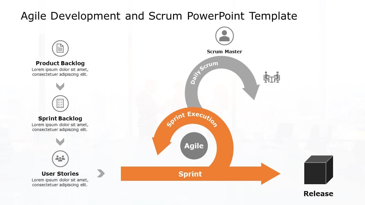 Agile Scrum 01 PowerPoint Template & Google Slides Theme