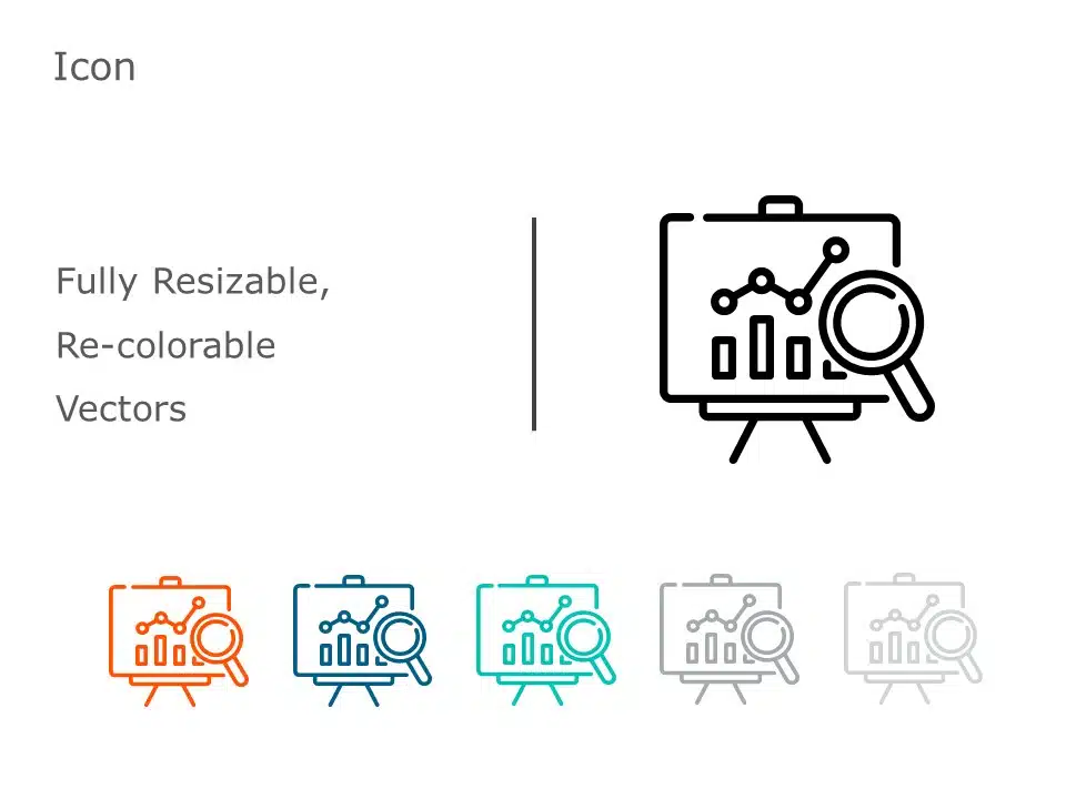 Analysis Icon 05 PowerPoint Template & Google Slides Theme