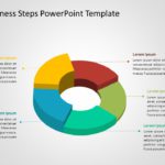 Business Steps Tree PowerPoint Template