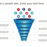 Animated 3D Funnel PowerPoint Template & Google Slides Theme