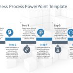 Animated Business Process 6 PowerPoint Template & Google Slides Theme