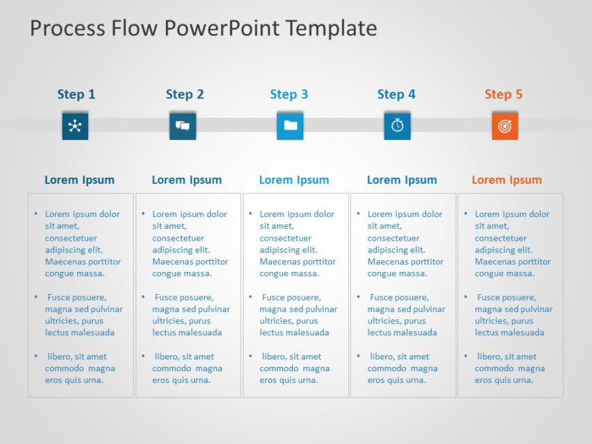 Business Process 9 PowerPoint Template | SlideUpLift