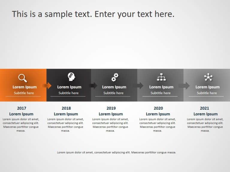 Animated Business Roadmap 21 PowerPoint Template & Google Slides Theme