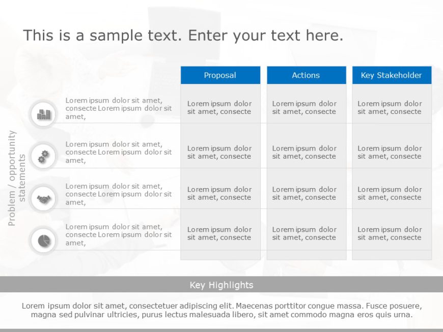 Animated Business Transformation Strategy 1 PowerPoint Template