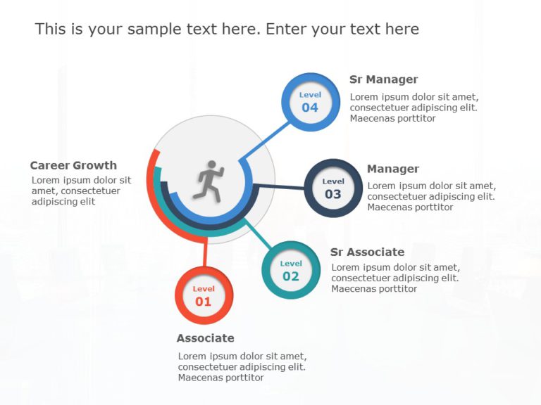 Employee Career Growth 3 PowerPoint Template