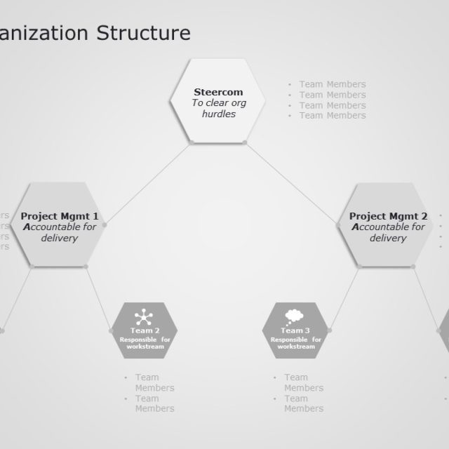 Shareholder Structure PowerPoint Template