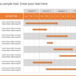 Animated Project Work Plan Gantt Chart PowerPoint Template