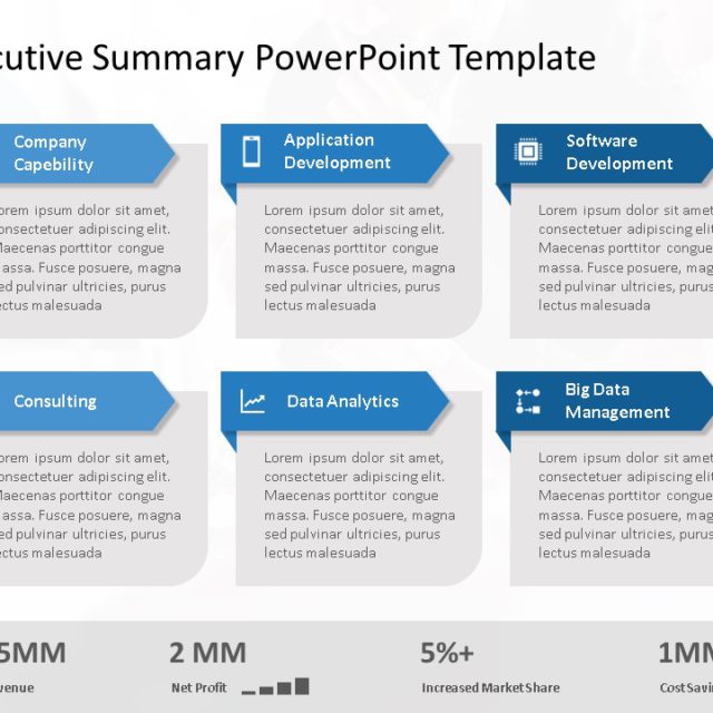 Executive Summary 35 PowerPoint Template