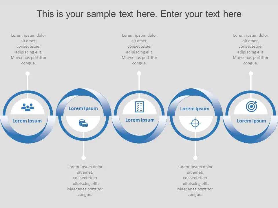 Animated Key Highlights PowerPoint Template & Google Slides Theme