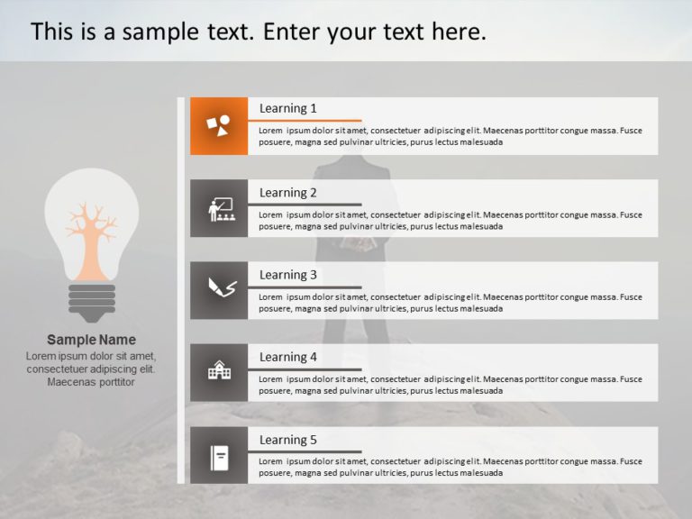 Animated Lessons Learned List PowerPoint Template & Google Slides Theme