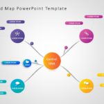 Nevada Map 6 PowerPoint Template