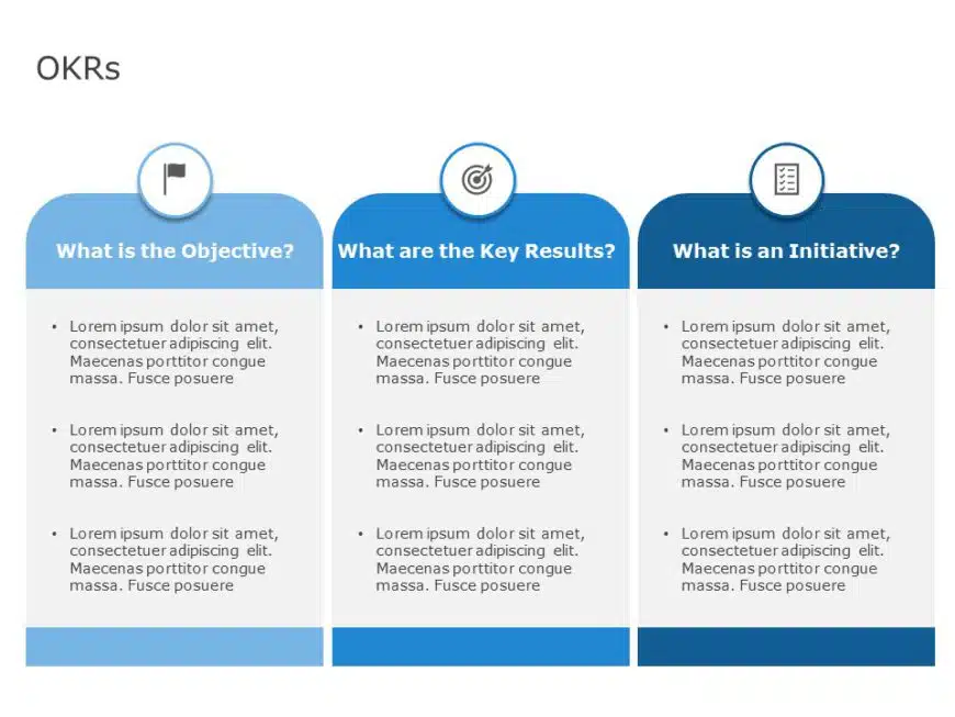 Animated OKR 01 PowerPoint Template