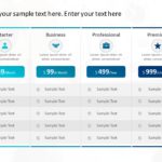 Animated Pricing Options Table PowerPoint Template & Google Slides Theme