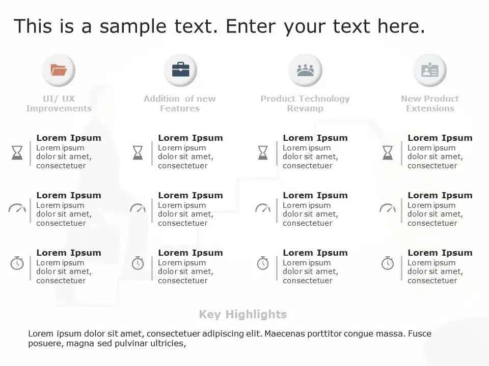 Animated Product RoadMap 8 PowerPoint Template & Google Slides Theme