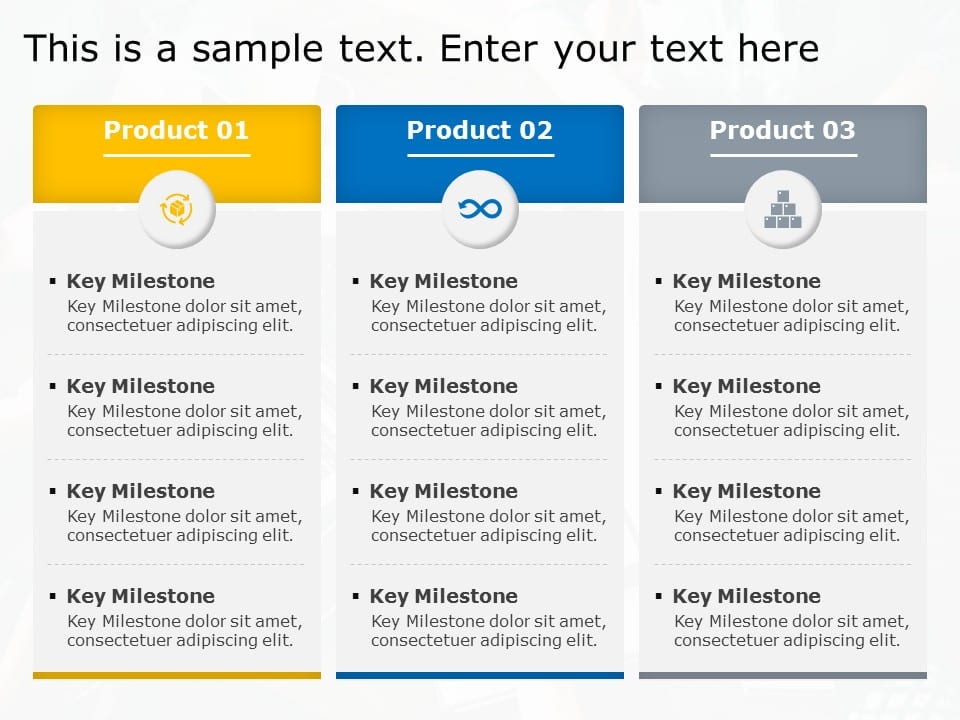 Animated Product Comparison PowerPoint Template