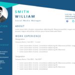 Animated Resume Professional 1 PowerPoint Template & Google Slides Theme