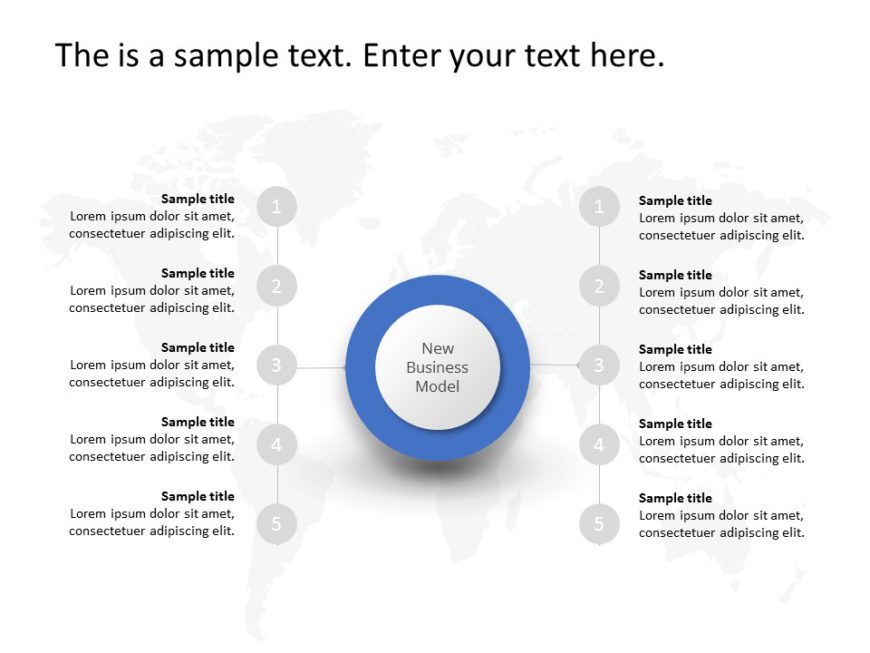 Animated Strategic Priorities List PowerPoint Template