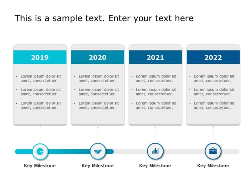 Animated Timeline 37 PowerPoint Template