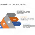 Animated Triangle Business Steps PowerPoint
