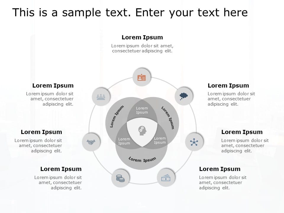 Animated Venn Business Strategy PowerPoint Template & Google Slides Theme