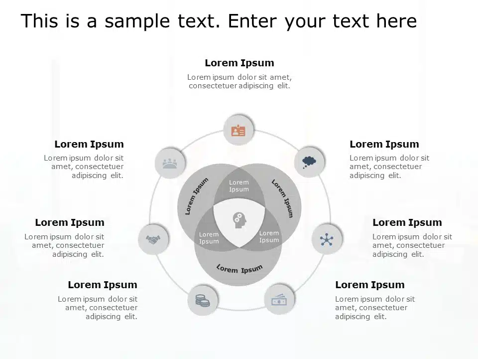 Animated Venn Business Strategy PowerPoint Template & Google Slides Theme