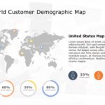 USA Map 7 PowerPoint Template