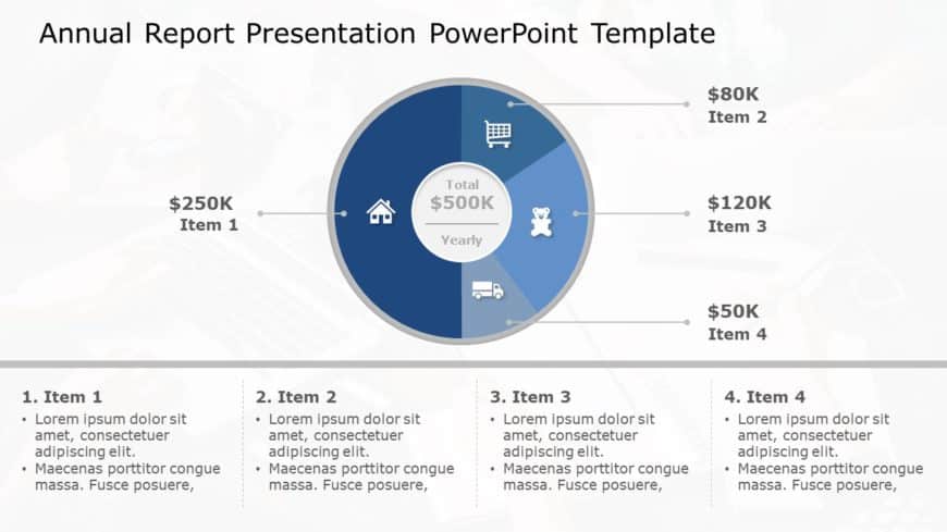 Annual Report Presentation PowerPoint Template