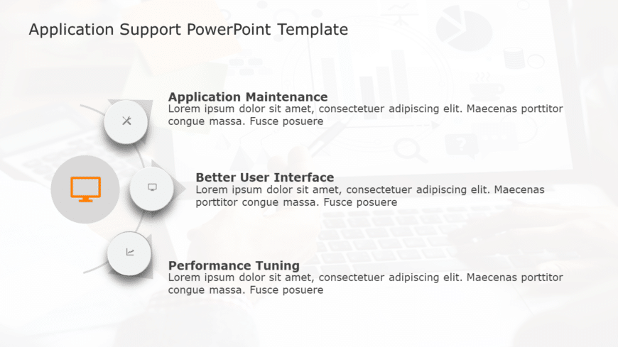 Application Support PowerPoint Template