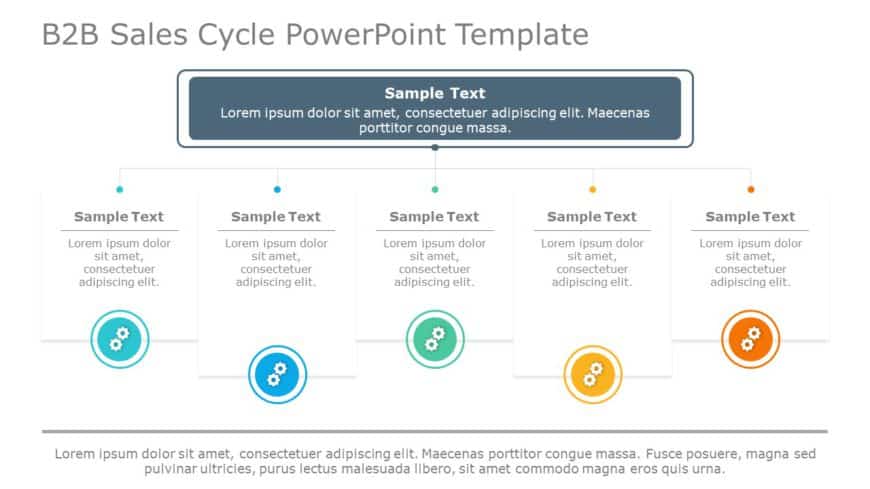 B2B Sales Cycle 03 PowerPoint Template