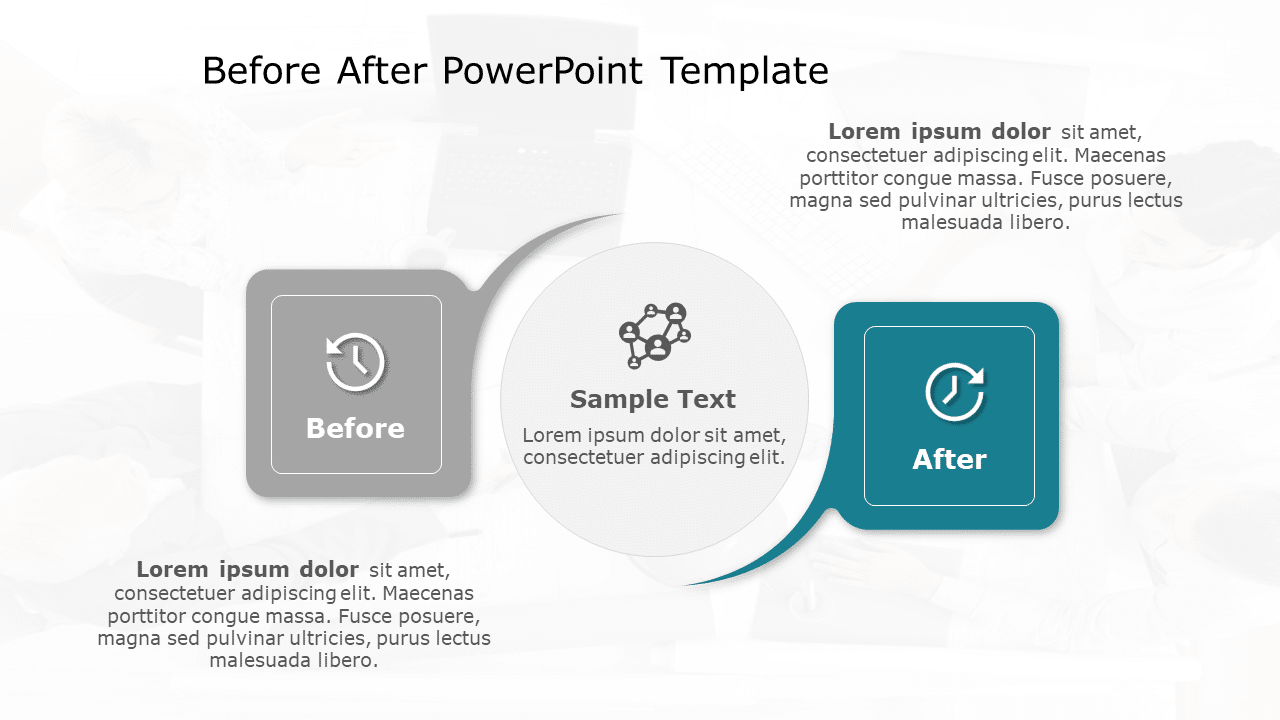 Before After 151 PowerPoint Template & Google Slides Theme