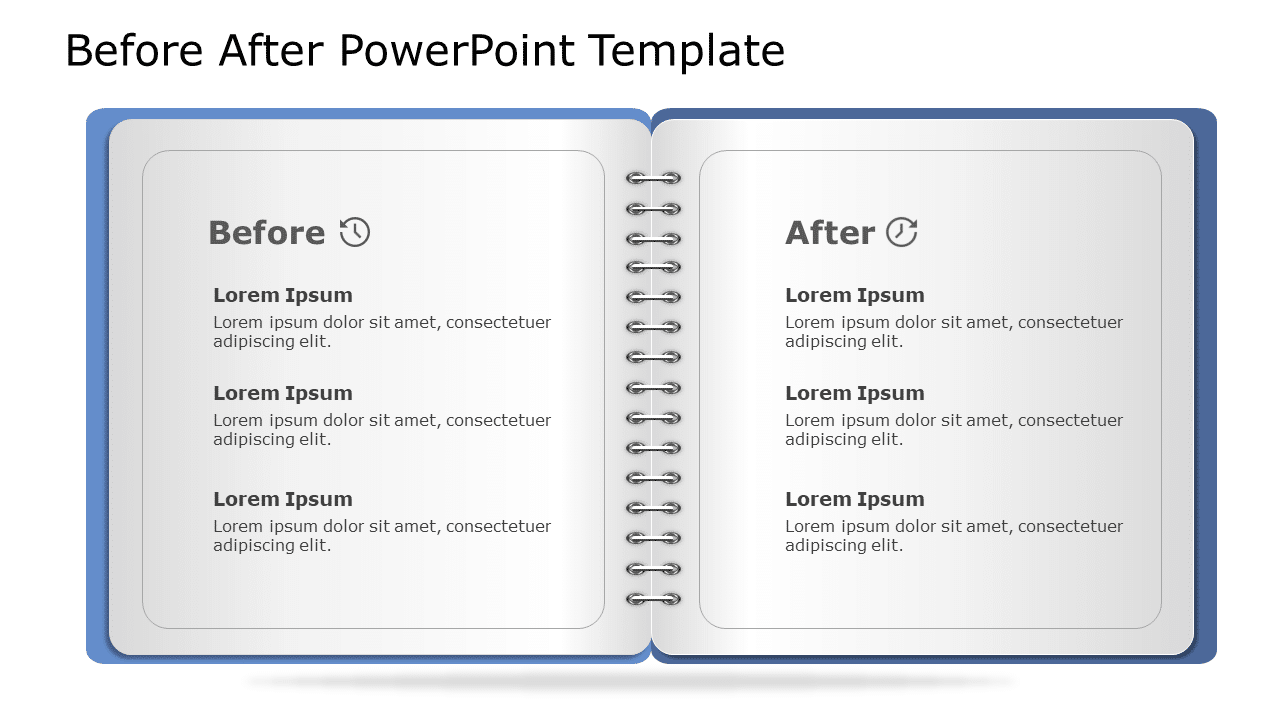 Before After 48 PowerPoint Template & Google Slides Theme