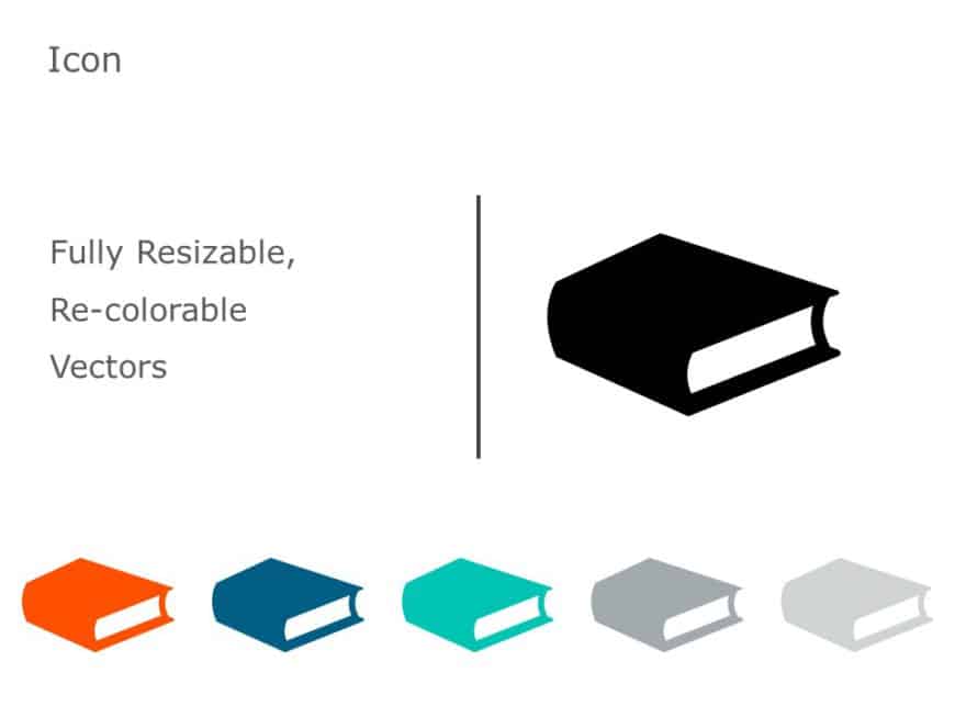 Book Icon 01 PowerPoint Template